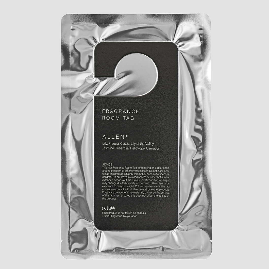 ALLEN* room tag | retaW web store