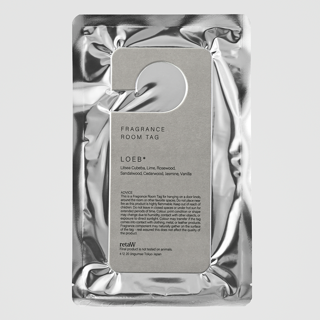 【originalfake】kaws×retaW フレグランスルームタグ LOEB* room tag | retaW web store