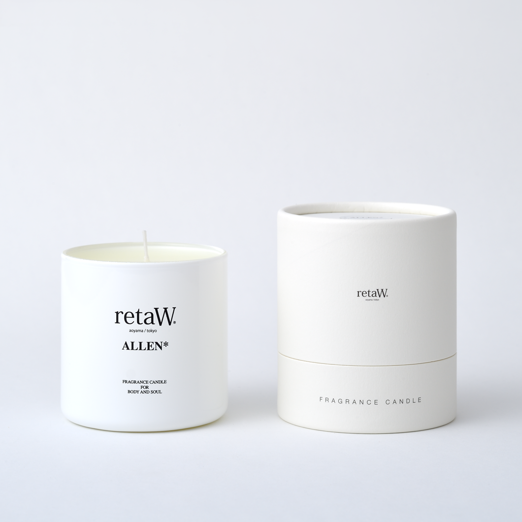 ALLEN*（white）candle | retaW web store